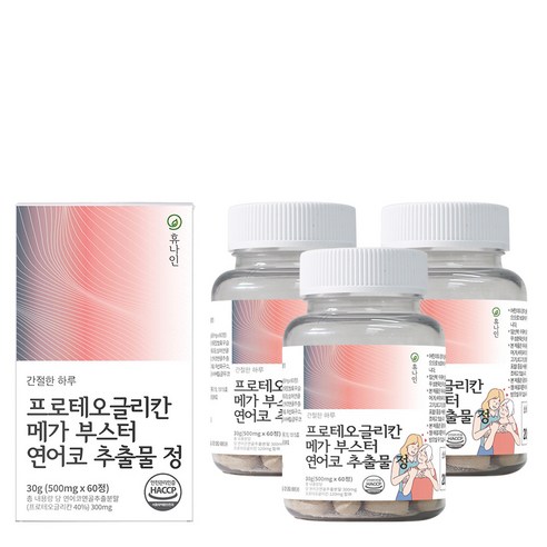 프로테오글리칸 프리테오글리칸 PROTEOGLYCAN 연어코추출물 상어연골 비변성2형콜라겐