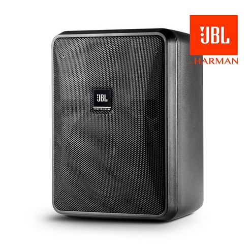 JBL 제이비엘 Control25-1(B) 카페 매장 스피커 75W 벽부형 로우하이겸용 브라켓포함, Control25-1