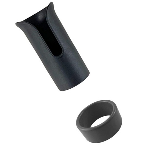 낚싯대 인서트 프로텍터 로드 및 릴용 라운드 튜브 보트 낚시 액세서리 휴대용, 검은 색, 프로펜 폴리머