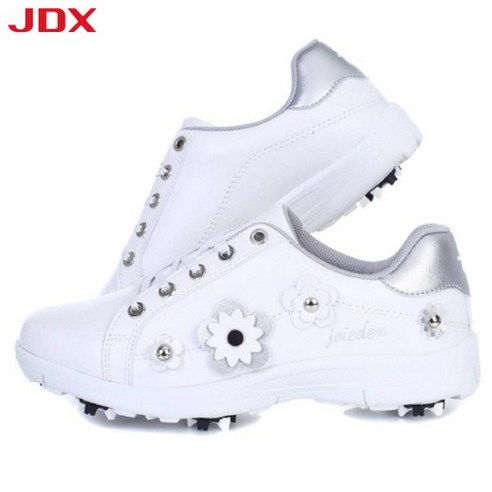 제이디엑스 여성 골프 플라워 포인트 스파이크 골프화 1RSATW51