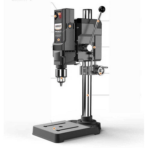 드릴링머신 독일 탁상 보루방 밀링 710w, 710W드릴 + 13피스 드릴세트