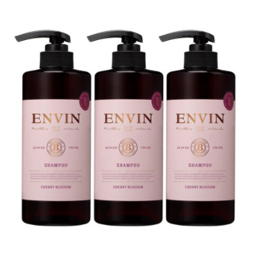 앙방 탈모 증상 완화 샴푸 체리블라썸향, 550ml, 3개