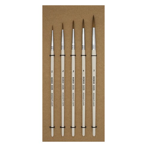 섬세한 그림, 더 이상 망설이지 마세요! 초보도 프로처럼! EOEO 3325 세필붓 솔직 후기 이오이오붓