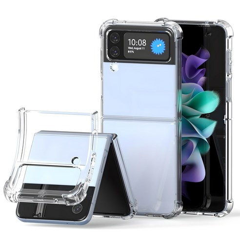 갤럭시 Z플립, 투명 케이스 고민 종결! 누아트 에어프레임 젤리 케이스 솔직 후기 갤럭시z플립4케이스