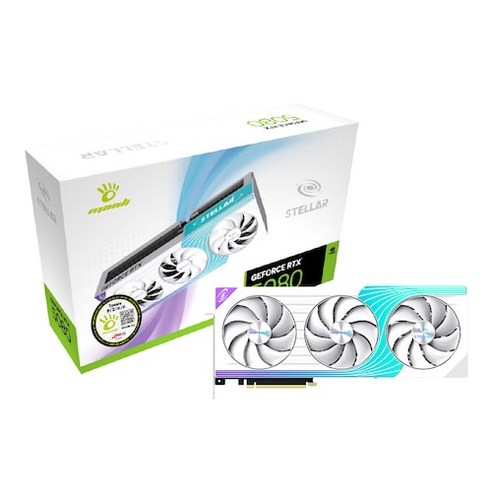 꿈을 현실로 빚어내는 궁극의 그래픽 카드: MANLI 지포스 RTX 5080 Stellar OC D7 16GB 만리5080