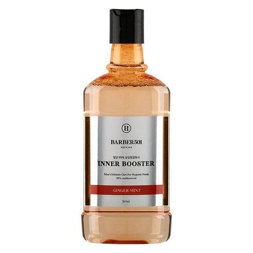 바버501 이너 부스터 남성 청결제 진저 민트, 263ml, 1개