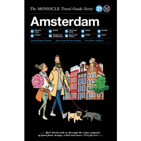 (영문도서) The Monocle Travel Guide to Amsterdam: Updated Version Hardcover, Gestalten