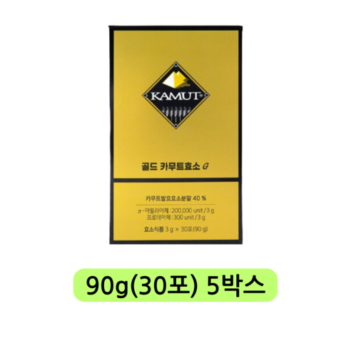 카무트 골드 효소G 영양제, 90g, 3개