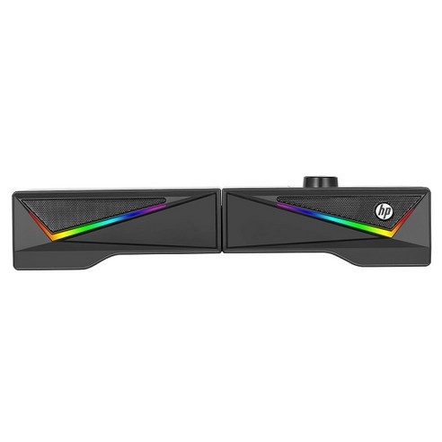 컴퓨터 스피커 HP 스테레오 PC 사운드바 스피커 DHE-6005, 블랙 - 판매되는 새로운 제품 소개 2 HP 스테레오 PC 사운드바 스피커, DHE-6005, 블랙