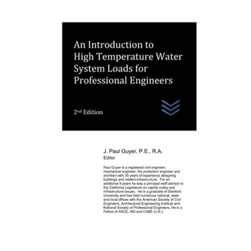 (영문도서) An Introduction to High Temperature Water System Loads for Professional Engineers Paperback, Independently Published, English, 9798861313254