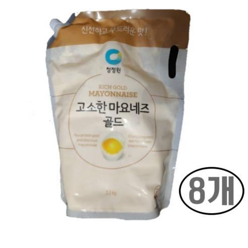 청정원 고소한 마요네즈 스파우트 3.2kg x 4개입 (1박스), 1박스