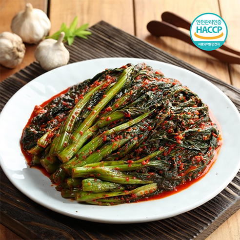 여수 바다의 신선함을 담은, 100% 국내산 재료로 만든 건강한 갓김치