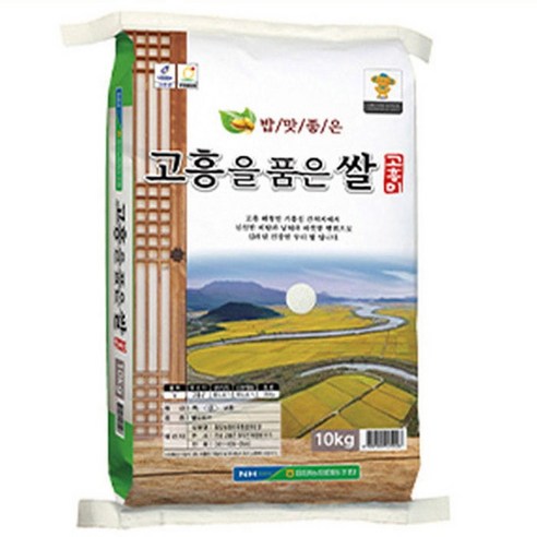 23년 햅쌀 고흥을 품은쌀 상등급 10kg, 1개
