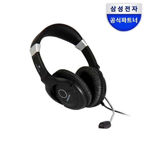 [삼성전자] 프리미엄 헤드셋 SHS-100V (생동감 넘치는 사운드 부드러운 이어패드 게임헤드셋 40mm 유니트), 상세 설명 참조, 전체색:(SHS-100V/W) 화이트