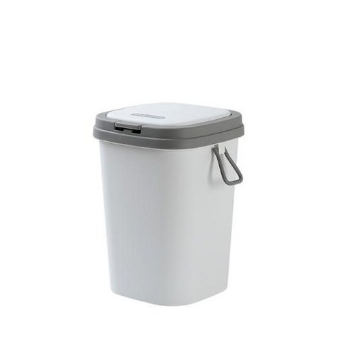 음식물처리기 분쇄기 미생물 음식물 쓰레기 주방 쓰레기통 재활용, 1) Without cover gray 13L