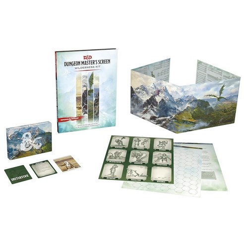 Dungeons Dragons Dungeon Master Screen Wilderness Kit DD Accessories 소설베스트셀러순위