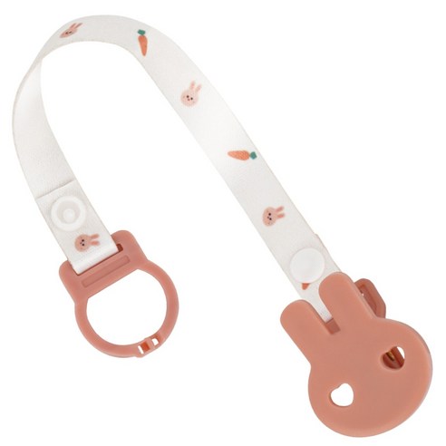 아띠래빗 쪽쪽이 클립 스트랩 홀더 색상 × 수량, 아띠로즈 × 1개 섬네일