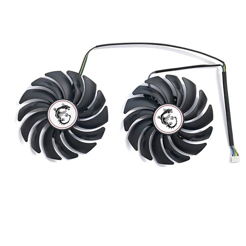 PLD10010S12HH 580 RX470 1060 DC12V 0.40A MSI 4 1080 1070 570 GTX1080Ti 480 쿨러 용 2 PLD10010B 개 팬 카드