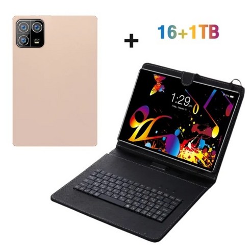 글로벌 버전 2024 정품 태블릿 PC 미 패드 6 맥스 16G + 1TB 안드로이드 13 11.0 인치 8800mAh 5G 4g 신제품, 16G 512GB, 베이지 풀세트 Best Top5