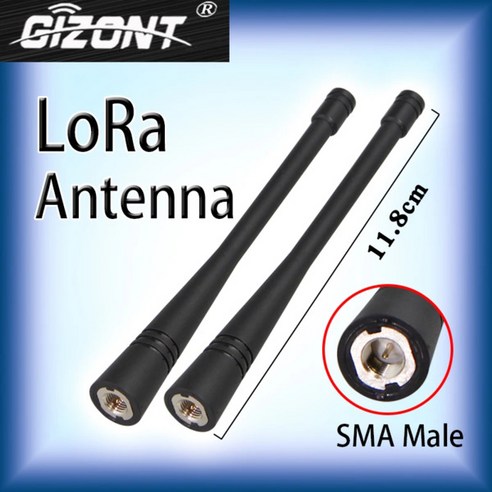 차량용 샤크안테나 Lora 게이트웨이 안테나 433mhz 450-470mhz-510mhz-580mhz 안테나 라디오 모듈 무 지향성 고 이득 소프트 안테나 sma 남성 헤드, 1개 470MHz