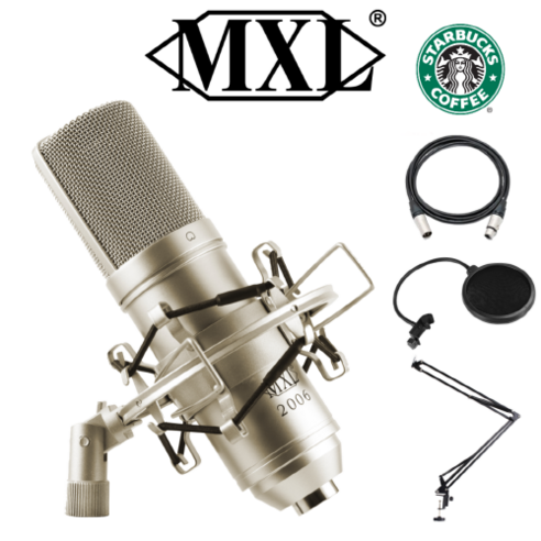 MXL 2006 마이크 패키지: 당신의 목소리를 담는 완벽한 솔루션