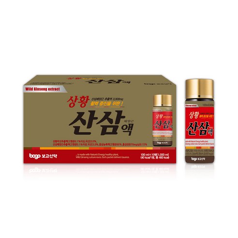 보고신약 상황 산삼 배양근 상황버섯추출물 함유, 50개, 100ml