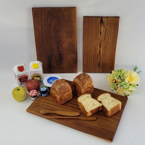 자연의 선물, 티크나무 도마로 건강한 주방을