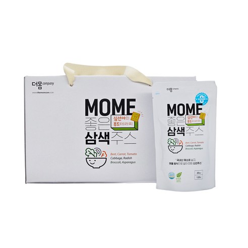 7가지 야채를 담은 건강한 선택, 더몸 심선아 삼색주스