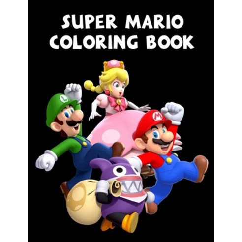 Super Mario: Jumbo Coloring Book