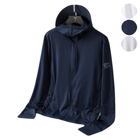 여름 햇살 아래 자유를 만끽하다: Sevenmoon UPF50+ 아이스 래쉬가드 코트 여름낚시복