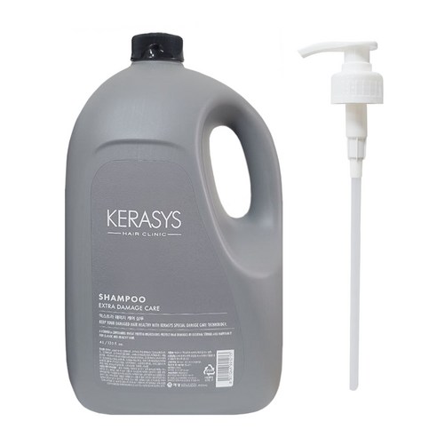 케라시스 엑스트라 데미지 케어 샴푸 4000ml + 펌프증정, 4kg, 2개