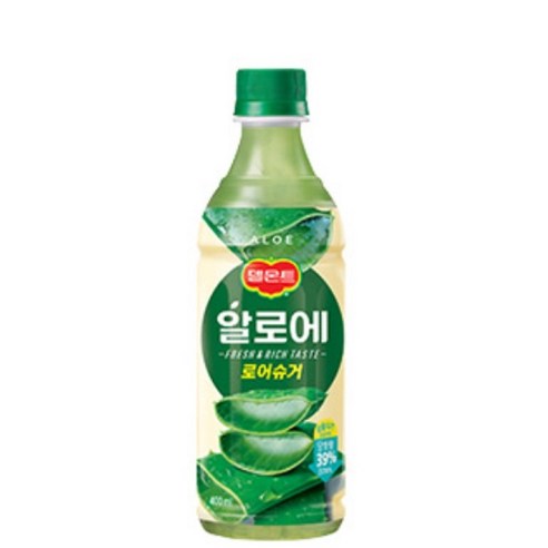 델몬트 알로에 로어슈거 400ml, 4개 델몬트매실리뷰