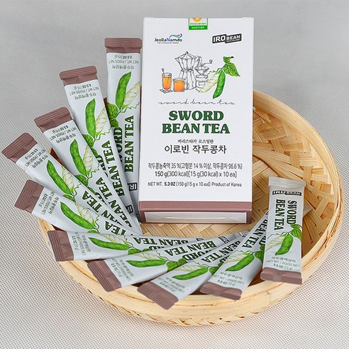 무농약 작두콩의 건강함을 간편하게, 간편한 무농약 작두콩 스틱 액상차