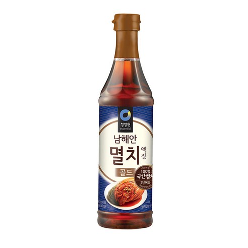 청정원 남해안 멸치액젓 골드, 1kg, 1개