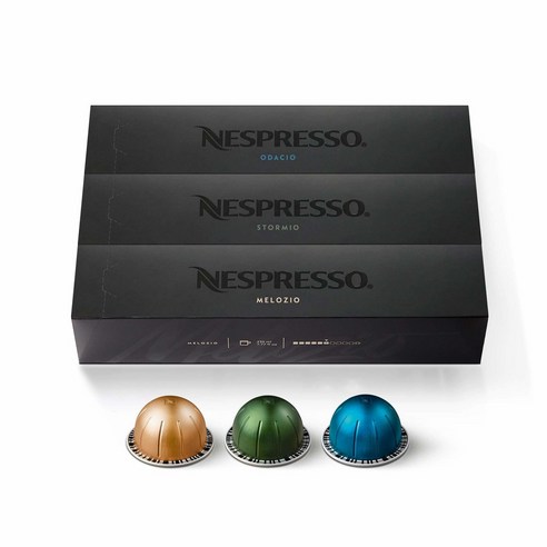 Nespresso Espresso Coffee VertuoLine Variety Pack 30캡슐, 1개, 330ml, 30개입