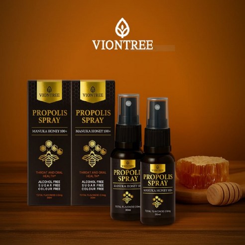 호주 프로폴리스 스프레이 30ml 2개 뿌리는 목 구강 스프레이 비온트리, 2개, 30ml