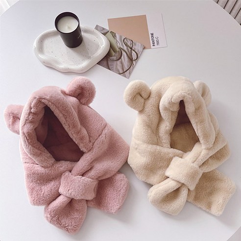 귀엽고 따뜻한 겨울, 베스더스 곰돌이 올인원 워머와 함께!