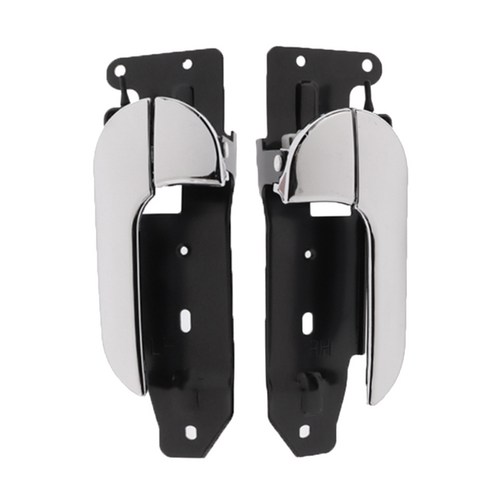 노 브랜드 2PCS 자동차 인테리어 도어 핸들 KIA PREGIO/BONGO 2004-82610-4E000 82620-4E000 왼쪽 + 오른쪽