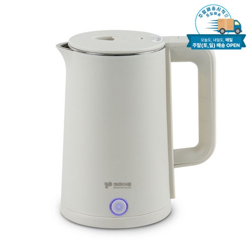 안전하고 편리한 키친아트 이중단열 무선 전기포트, 지금 바로 득템하세요!