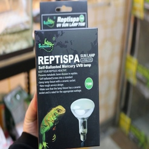스파크쥬 UVB+UVA 램프 70W S7003, SPARKZOO UVB+UVA 선 램프 70W, 1개