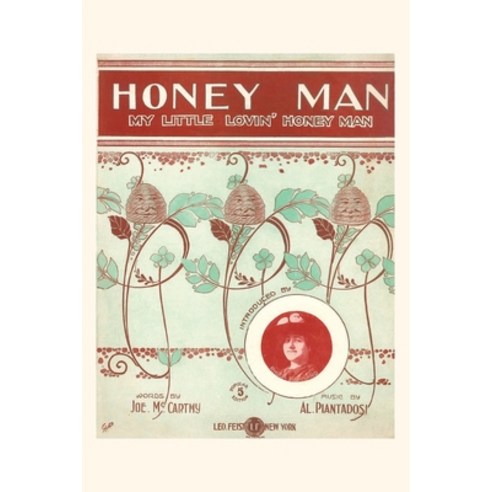 (영문도서) Vintage Journal Sheet Music for Honey Man Paperback, Found Image Press, English, 9781669506690