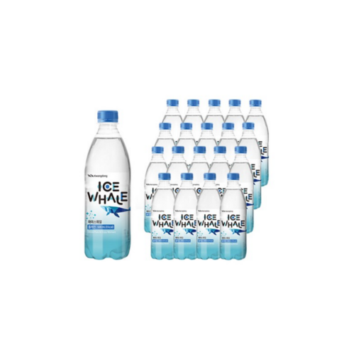 광동 아이스웨일 플레인 제로 탄산수, 500ml, 40개