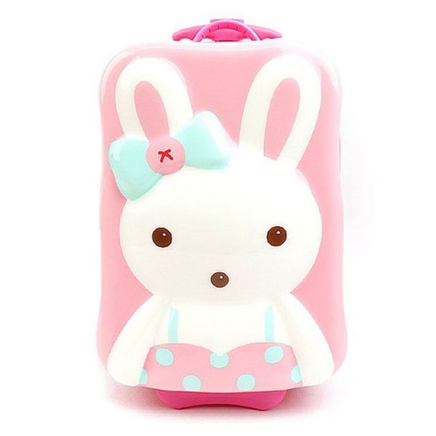 로라앨리 입체 트롤리 캐리어: 아이의 꿈과 함께 떠나는 핑크빛 여행