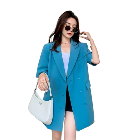 여름철에 완벽한 오버사이즈 정장 코트, 놓칠 수 있어?