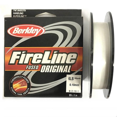 Fireline 크리스탈 화이트 300YD FIRE 라인 융합 낚싯줄 비즈 모노 나일론 페스카 6LB 8LB 10LB 12LB 15LB 20LB 30LB 40LB 60LB, 25)smoke 색상 - 300yard 20LB, 1개