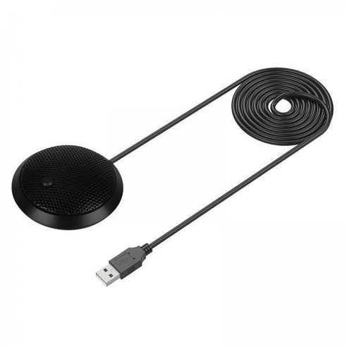 USB 360 픽업 마이크 회의용 데스크탑 컴퓨터 노트북, {"사이즈":"60cm"}, {"색상":"블랙"}, {"수건소재":"스틸"}