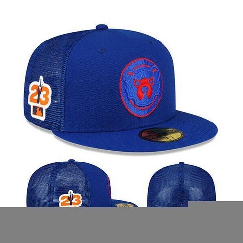 뉴에라 시카고 컵스핏 모자 MLB 23 공식 스프링 트레이닝 메쉬 백캡 842866
