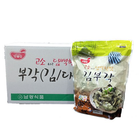 건강한 선택, 남광식품 국내산 김부각