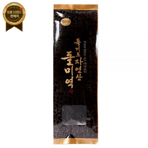 바다소리 독거도 자연산 산모 돌미역 50g [원산지:국산(전라남도 진도군)]