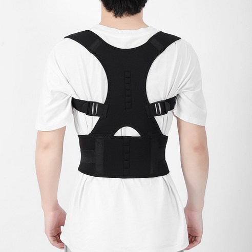 CRNM 자세교정 밴드 척추 허리 어깨 바른자세 스트랩 posture corrector, 1개